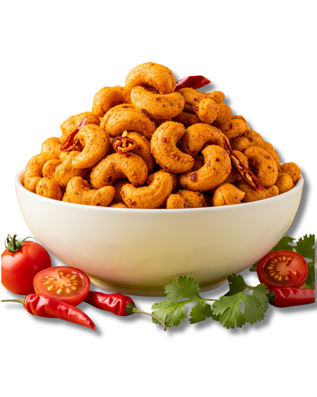 Maa Roots Classic Noodle Masala Cashew Nuts 200g | Noodle Masala Style Flavored Cashew