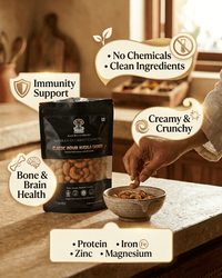 Maa Roots Classic Masala Cashews 200g | Traditional Indian Masala Flavored Konkan Cashews - Maa Roots