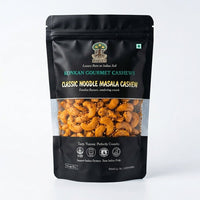 Maa Roots Classic Noodle Masala Flavoured Konkan Cashew Nuts | Spicy, Savoury Crunchy Cashews - Maa Roots