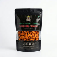 Maa Roots Peri Peri Flavoured Premium Konkan Cashews|Bold, Tangy & Spicy Gourmet Cashews - Maa Roots