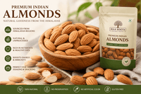 Maa Roots Premium Kashmiri Mamra Almonds 400g | Authentic Jammu & Kashmir Badam - Maa Roots