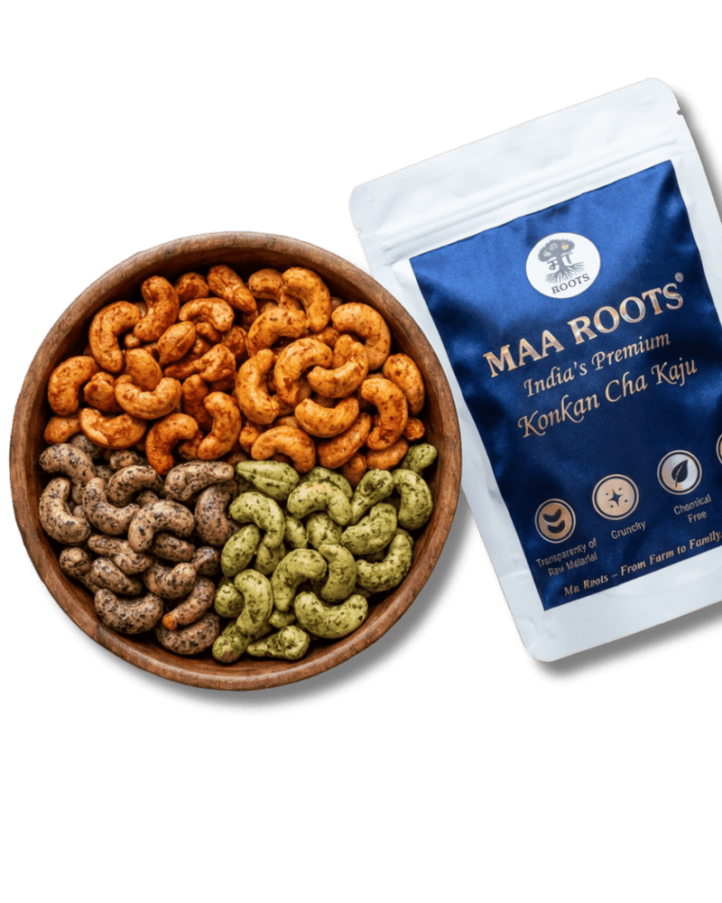 MIX FLAVOURED CASHEWS | 200g - Maa Roots