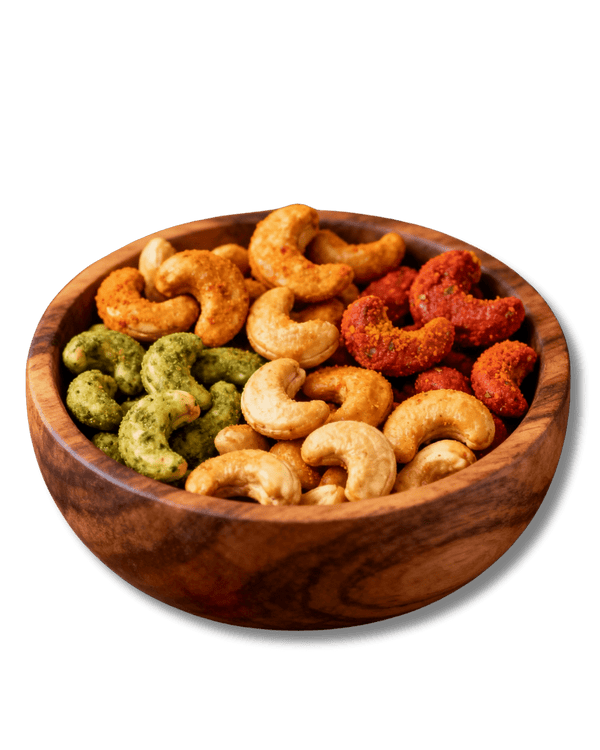 MIX FLAVOURED CASHEWS | 200g