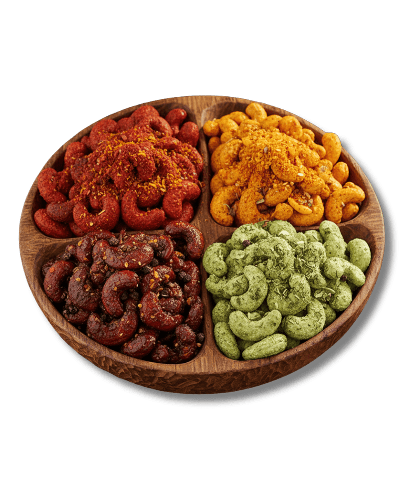 MIX FLAVOURED CASHEWS | 200g - Maa Roots